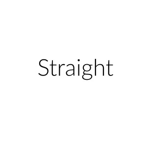 …Setting the record straight: I am straight.